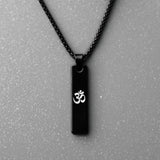 Spiritual Om Pendant Necklaces for Men
