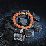 Spiritual Eye Bohemian Rudraksha Beads Bracelet Pack of 1