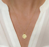 Gold Plated Zodiac Sign Necklace