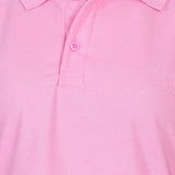 Ketex Pink Cotton Blend Polo Neck Tshirt
