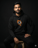 Black Goku Kanji Anime Hoodie – Premium Oversized Cotton Hoodie for Otaku Fans