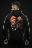 Black Goku Kanji Anime Hoodie – Premium Oversized Cotton Hoodie for Otaku Fans